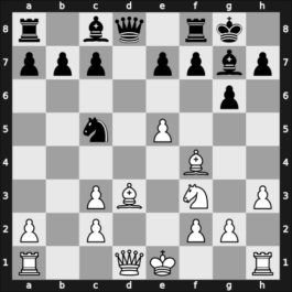 1964 Sarajevo BIH – Round 4 – Gojak, Ilija – 1/2-1/2 – Ciocaltea, Victor – G10