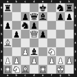 1964 Sarajevo BIH – Round 11 – Bogdanovic, Rajko – 1/2-1/2 – Ciocaltea, Victor – G23