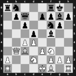 1964 Sarajevo BIH – Round 12 – Hort, Vlastimil – 1/2-1/2 – Ivkov, Borislav – G24