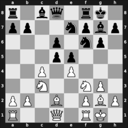 1964 Stevenson Memorial 12th – Round 8 – Pratten, Wilfred Henry – 1/2-1/2 – Nicevski, Risto – G23