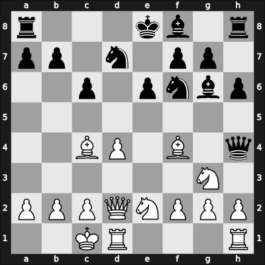 1964 Stevenson Memorial 12th – Round 8 – Hindle, Owen Mark – 1/2-1/2 – Keene, Raymond D – G24