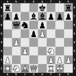 1964 Tel Aviv ISR – Round 3 – Boutteville, Cesar – 1/2-1/2 – Kupper, Josef – G12