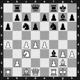 1964 Tel Aviv ISR – Round 7 – Rantanen, Matti – 1/2-1/2 – Zinser, Sylvain – G27
