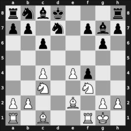 1964 Tel Aviv ISR – Round 10 – Pfleger, Helmut, Dr. – 1-0 – Domnitz, Zadok – G33
