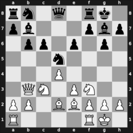 1964 Tel Aviv olm – Round 1 – Kottnauer, Cenek – 1-0 – Quinones Carrillo, Oscar – G17