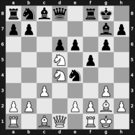 1964 Tel Aviv olm – Round 1 – Kottnauer, Cenek – 0-1 – Johannessen, Simon T – G27