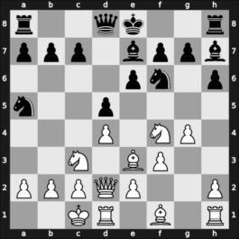 1964 Tel Aviv olm – Round 1 – Myagmarsuren, Lkhamsuren – 1/2-1/2 – Aitken, James – G32