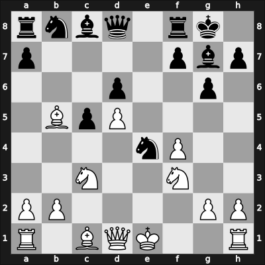 1964 Tel Aviv olm – Round 1 – Malich, Burkhard, Dr. – 1/2-1/2 – Garces, Napoleon – G57