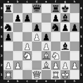 1964 Tel Aviv olm – Round 1 – Kottnauer, Cenek – 1/2-1/2 – Letelier Martner, Rene – G66