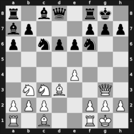1964 Tel Aviv olm – Round 1 – Bednarski, Jacek – 1/2-1/2 – Benko, Pal – G81