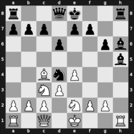 1964 Tel Aviv olm – Round 1 – Alvarez Mora, Jorge Mario – 1/2-1/2 – Suttles, Duncan – G112