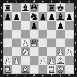 1964 Tel Aviv olm – Round 1 – Boutteville, Cesar – 1-0 – Casa, Alex – G132