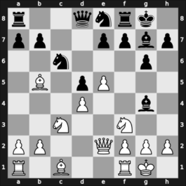 1964 Tel Aviv olm fin-A – Round 1 – Prins, Laura – 0-1 – Matulovic, Milan – G12