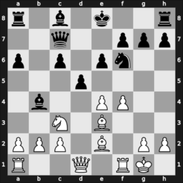 1964 Tel Aviv olm fin-A – Round 3 – Acuna Medina, Angel G. – 1/2-1/2 – Portisch, Lajos – G54