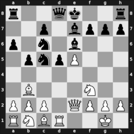 1964 Tel Aviv olm fin-A – Round 4 – Matulovic, Milan – 0-1 – Milev, Zdravko – G89