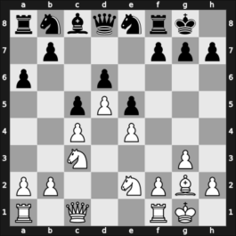 1964 Tel Aviv olm fin-A – Round 5 – Vranesic, Zvonko – 0-1 – Ciocaltea, Victor – G98