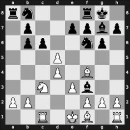 1964 Tel Aviv olm fin-A – Round 5 – Saborido Carre, Rafael – 1/2-1/2 – Milev, Zdravko – G104