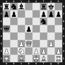 1964 Tel Aviv olm fin-A – Round 6 – Abalde Perez, Fernando Jose – 1/2-1/2 – Matulovic, M. – G120