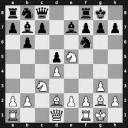 1964 Tel Aviv olm fin-A – Round 6 – Balcerowski, Witold – 1-0 – Mohrlok, Dieter – G124
