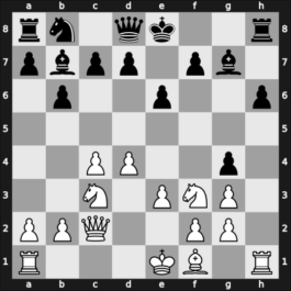 1964 Tel Aviv olm fin-A – Round 7 – Ghitescu, Theodor – 0-1 – Portisch, Lajos – G146