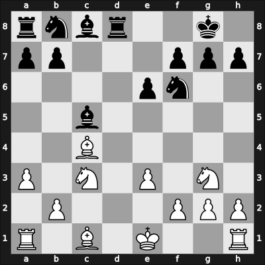 1964 Tel Aviv olm fin-A – Round 8 – Milev, Zdravko – 1-0 – Wexler, Bernardo – G170