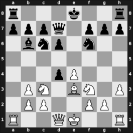 1964 Tel Aviv olm fin-A – Round 8 – Witt, Leslie – 1/2-1/2 – Bisguier, Arthur B – G179