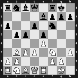 1964 Tel Aviv olm fin-A – Round 8 – Schmid, Leo – 1-0 – Radovici, Corvin – G183