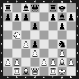 1964 Tel Aviv olm fin-A – Round 9 – Benko, Pal – 0-1 – Smyslov, Vladimir – G187