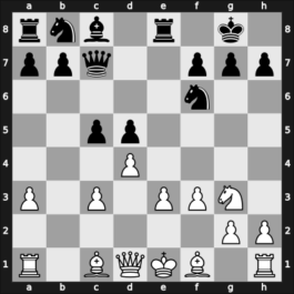 1964 Tel Aviv olm fin-A – Round 12 – Petrosian, Tigran A. – 1/2-1/2 – Ghitescu, Theodor – G250