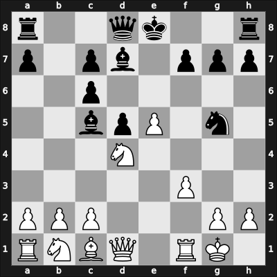 1964 Tel Aviv olm fin-B – Round 2 – Zwaig, Arne – 0-1 – Dueckstein, Andreas – G23