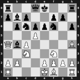 1964 Tel Aviv olm fin-B – Round 3 – Uhlmann, Wolfgang – 1-0 – Andersen, Baltser – G30