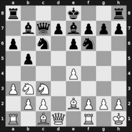 1964 Tel Aviv olm fin-B – Round 4 – Aldunce Silva, Roberto – 1/2-1/2 – Letelier Martner, Rene – G49