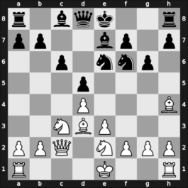 1964 Tel Aviv olm fin-B – Round 5 – Bonner, Gerald – 1/2-1/2 – Moehring, Guenther – G53