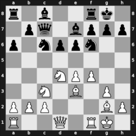 1964 Tel Aviv olm fin-B – Round 8 – Ujtumen, Tudev – 1/2-1/2 – Gragger, Anton Fritz – G96