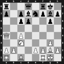 1964 Tel Aviv olm fin-B – Round 10 – Bonner, Gerald – 1/2-1/2 – Hoen, Ragnar Harald – G111