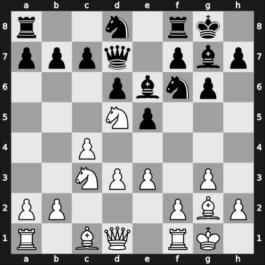 1964 Tel Aviv olm fin-B – Round 10 – Andersen, Borge – 1/2-1/2 – Jimenez Zerquera, Eleazar – G112