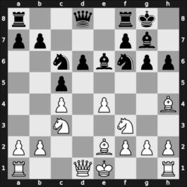 1964 Tel Aviv olm fin-B – Round 10 – Cevallos, Alejandro – 0-1 – Moehring, Guenther – G118