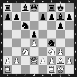 1964 Tel Aviv olm fin-B – Round 11 – Jauregui, Carlos – 1/2-1/2 – Tsagan, T – G127