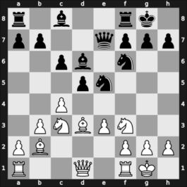 1964 Tel Aviv olm fin-B – Round 8 – Clarke, Peter H – 1/2-1/2 – Fuchs, Reinhart – G24