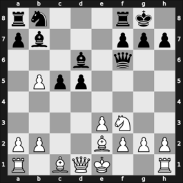 1964 Tel Aviv olm fin-B – Round 8 – Cevallos, Alejandro – 1-0 – From, Sigfred – G25