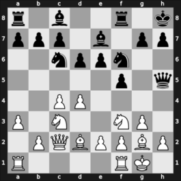1964 Tel Aviv olm fin-B – Round 10 – Jauregui, Carlos – 1/2-1/2 – Winiwarter, Felix – G31