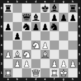 1964 Tel Aviv olm fin-B – Round 12 – Hindle, Owen M – 1/2-1/2 – Garcia Vergara, Pablo – G41