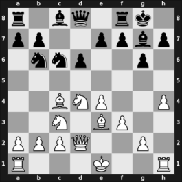 1964 Tel Aviv olm fin-C – Round 10 – Zinser, Sylvain – 0-1 – Pueo Tejada, Hugo – G57