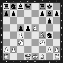 1964 Tel Aviv olm prel – Round 1 – Yepez, Olavo – 0-1 – Eliskases, Erich – G7