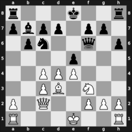 1964 Tel Aviv olm prel – Round 1 – Shakalkar, S. – 0-1 – Zuidema, Coen – G13