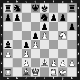 1964 Tel Aviv olm prel – Round 1 – Ujtumen, Tudev – 1/2-1/2 – Ivkov, Borislav – G29