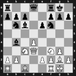 1964 Tel Aviv olm prel – Round 2 – Andersen, Baltser – 1-0 – Unzicker, Wolfgang – G42