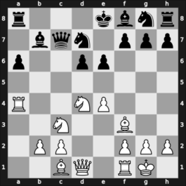 1964 Tel Aviv olm prel – Round 2 – Noradounghian, Georges – 0-1 – Forintos, Gyozo V – G65
