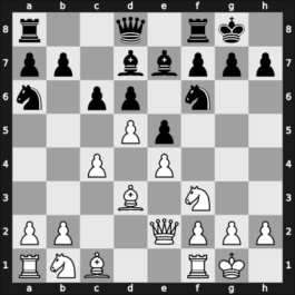 1964 Tel Aviv olm prel – Round 2 – Dueckstein, Andreas – 0-1 – Gligorić, Svetozar – G69