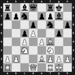 1964 Tel Aviv olm prel – Round 3 – Uhlmann, Wolfgang – 1-0 – Bjornsson, Tomas Sr – G92